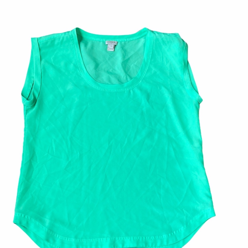 J CREW Drapey Scoop neck